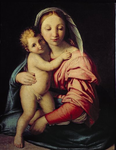 Madonna col Bambino da Il Sassoferrato